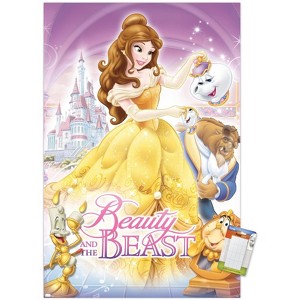 Trends International Disney Beauty And The Beast - Cover Unframed Wall Poster Prints - 1 of 4
