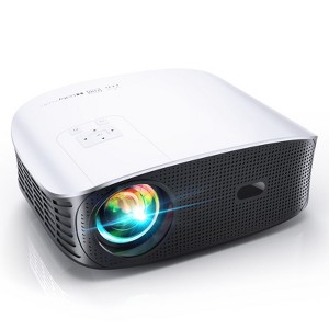 GOODEE Outdoor Projector, 4K Supported Projector Android TV with Auto Focus & Full-Sealed Optical Engine for Movie, Netflix/Prime Video Built-in - 1 of 4