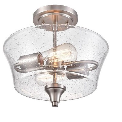 Millennium Lighting Caily 2 - Light Flush Mount in  Brushed Nickel