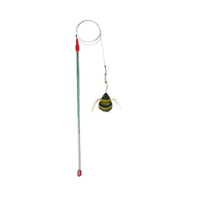 GoCat Cat Catcher Da Bee Cat Toy, Handmade in The USA (1 Bee)