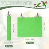 Unique Bargains Bird Perch Stand Wooden Parrot Perch Stand Toy Paw Grinding Stick Bird Cage Accessories 4 Pcs - 2 of 4