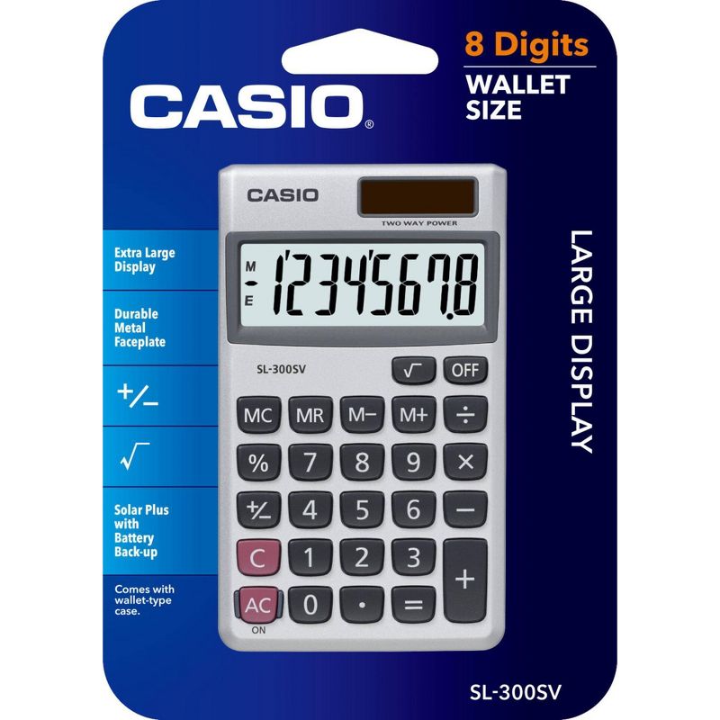Casio SL-300SV Basic Calculator, 3 of 5