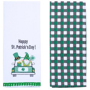 The Lakeside Collection Kitchen Towels St Patrick's Day Set of 2 - 1 of 2