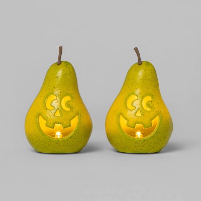 2pk Light Up Pear Halloween Decorative Prop - Hyde & EEK! Boutique™