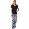 Disney Womens' Lilo & Stitch Tropical Paradise Beach Sleep Pajama Pants Pink - 2 of 4