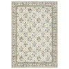 Floral Area Rugs for Living Room Bedroom Soft Farmhouse Washable Rug Non-Slip Low Pile Accent Carpet - 3 of 4