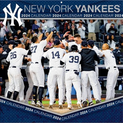 Mlb New York Yankees 12x 12 2024 Wall Calendar : Target