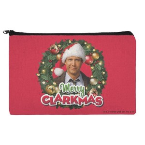 Christmas Vacation Merry Clarkmas Makeup Cosmetic Bag Organizer Pouch - 1 of 4