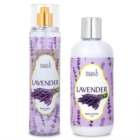 Freida & Joe Lavender Fragrance Lotion & Body Mist Set : Target