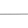 Black Bow Jewelry 1.5mm, 14k White Gold, Solid Franco Chain Bracelet, 7 Inch - 2 of 4