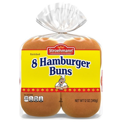 Stroehmann Hamburger Buns - 12oz