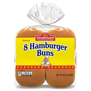 Stroehmann Hamburger Buns - 12oz - 1 of 4