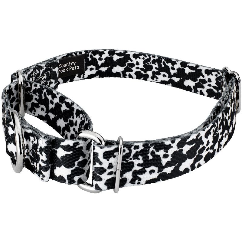 Country Brook Petz Dairy Cow Martingale Dog Collar, 5 of 8
