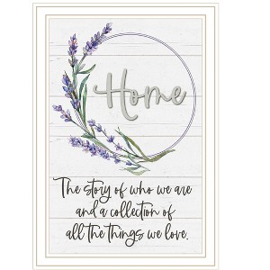 HomeRoots Home a Circle of Love White Framed Print Wall Art - 1 of 3