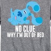 Boys' - Blue's Clues & You! - No Clue Why I'm Out Of Bed Long Sleeve Graphic T-Shirt - 2 of 4