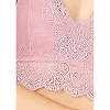 Women's Stretch Lace Padded Bralette - ZENANA - 3 of 3