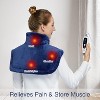 Coucheta Electric Heating Pad - for Neck, Shoulders and Back, Heated Wrap for Pain Relief, Fast Heat Therapy, Soft Flannel - 3 of 4