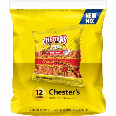 Buy Lay's Chester's Flamin' Hot Fries Flavored Corn & Potato Snacks ...