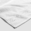 Togas Mia White Guest Towel - 4 of 4