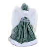 Tree Topper Finial 16.25 In Green Angel Tree Topper Free Standing Christmas Tree Toppers - 3 of 3