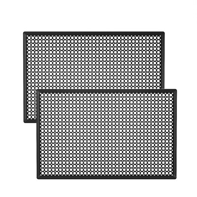 ROVSUN 2 Packs Rubber Floor Mat with Holes, Anti-Fatigue/Non-Slip Drainage Mat, for Industrial Kitchen Restaurant Bar Bathroom