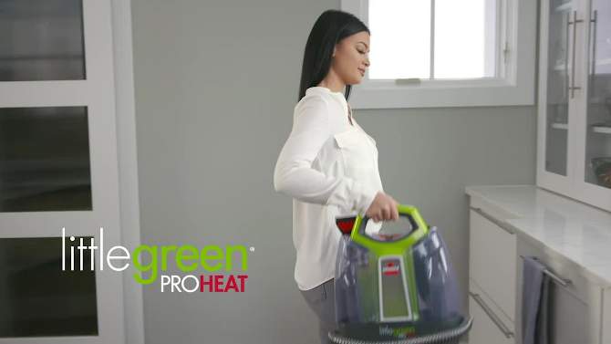 BISSELL Little Green ProHeat Portable Deep Cleaner - 2513G, 2 of 13, play video