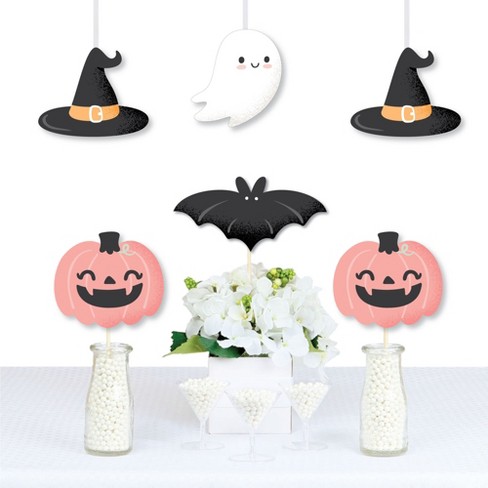 Desktop Cup Ornament, Drop Resistant Teapot with Attitude Stylish Decorate  for Halloween (Pink)