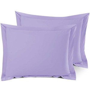 Nestl Soft Pillow Shams Set of 2, Double Brushed Microfiber Pillow Covers, Premium Pillow Shams With 1.5” Flange - 1 of 4