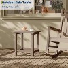Square HDPE Outdoor Side Table - Durable Adirondack Patio End Table for Beach, Porch - Weather Resistant & Easy to Assemble - 2 of 4