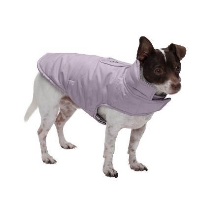 FurHaven Water Repellent Reversible Reflective Puffer Dog Coat