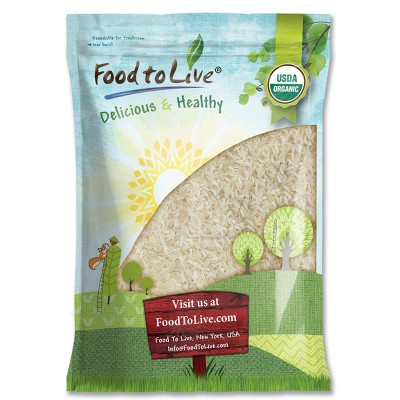 Organic Parboiled Long Grain White Rice - by Food To Live