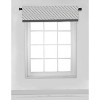Bacati - Rod Pocket Window Valance Construction Track Grey - 4 of 4