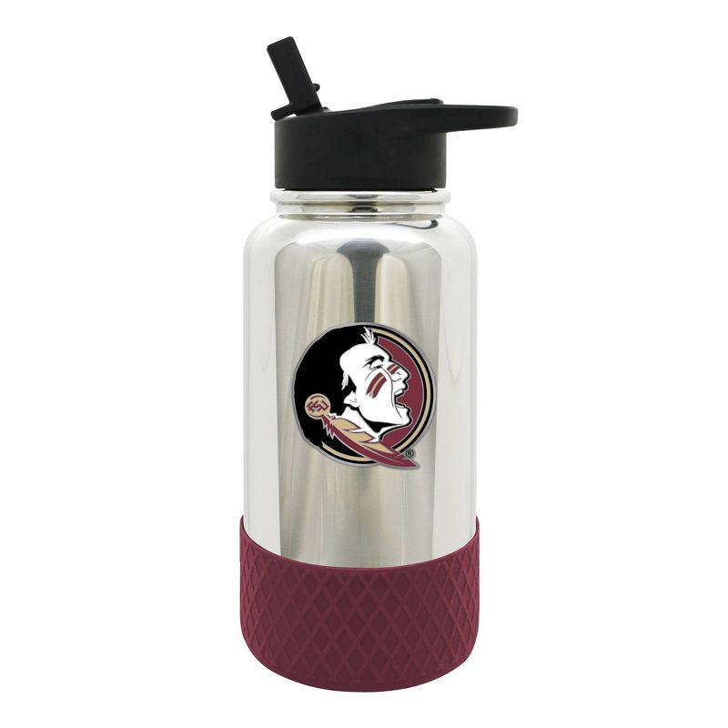 NCAA Florida State Seminoles 32oz Chrome Thirst Hydration Water Bottle, 1 of 4