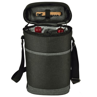 Picnic at Ascot Two Bottle Wine Cooler with Corkscrew