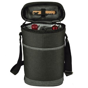 Picnic at Ascot Two Bottle Wine Cooler with Corkscrew - 1 of 2