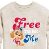 Boys' - Paw Patrol - Americana Graphic Long Sleeve Fleece Sweatshirt - 2 of 4