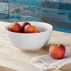 131oz Glass Serving Bowl White - Made By Design™ - image 2 of 4