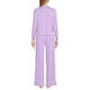 Lands' End Women's Cooling 2 Piece Pajama Set - Long Sleeve Top and Pants - 2 of 3