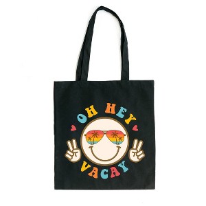 City Creek Prints Oh Hey Vacay Canvas Tote Bag - 1 of 2