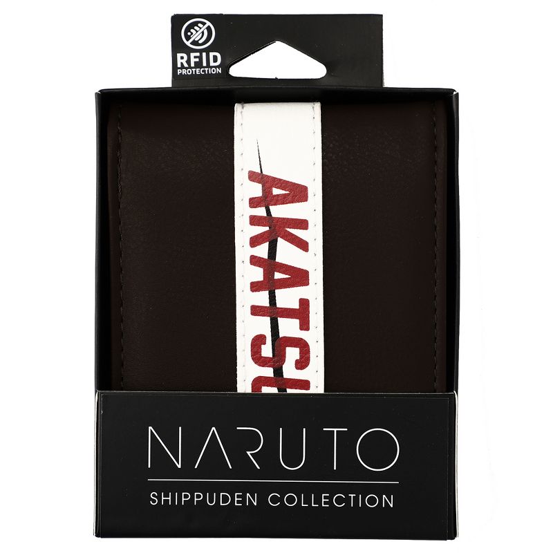 Akatsuki PU Applique Nylon and PU Bifold Naruto Wallet, 5 of 7