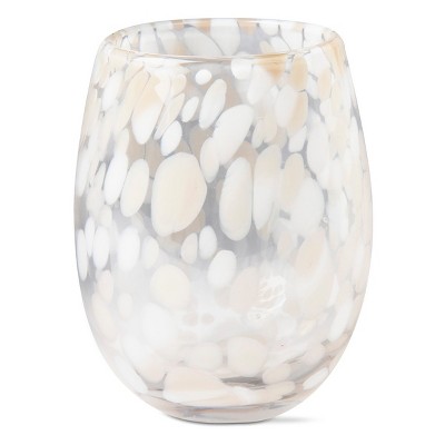 TAG Confetti Stemless Wine Glass