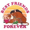 Girl's Lion King Best Friends Forever T-Shirt - 2 of 4