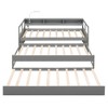 YOOCOZZ Twin XL Size Wood Daybed with 2 Trundles, 3 Storage Cubbies,1 Light and USB Charging - 3 of 4