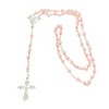 Roman 1.0 Inch Bless Girl Box Rosary Cross Beads Prayer Figurines - 2 of 3