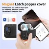 Nakedcellphone MagnaFlip Combo for Apple Airpods Pro 3 - Rugged Magnetic Case + Lanyard + Cleaning Kit + Carabiner Clip (Compatible with MagSafe) - 3 of 4