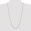 Black Bow Jewelry 1.75mm, 10k Yellow Gold Diamond Cut Solid Rope Chain Necklace - 2 of 4
