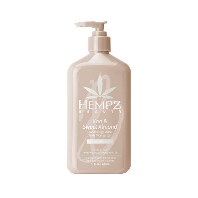 Hempz Smoothing Koa and Sweet Almond Herbal Body Moisturizer - 17 fl oz