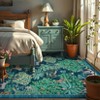 Forest Rug Washable Area Rugs for Living Room Bedroom Jungle Animal Print Rug Soft Non Slip Low Pile Throw Rug - 3 of 4