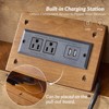 Alcide Nightstand with USB and LED Light Set of 2| ARTFUL LIVING DESIGN - 3 of 4