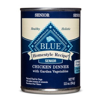 blue wilderness senior canned dog food